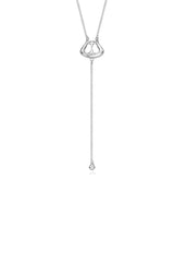 Belt Drop Ball Y Chain Necklace