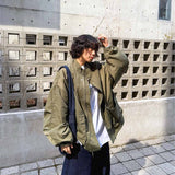 Oversized Lightweight Nylon Jacket