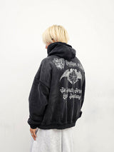 VENTIQUE ダークナイトウォッシングフーディー 1colors