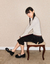 STAR LAYERED LONG SLEEVE - CREAM