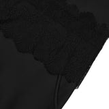 [24SS LSD COLLECTION] Slip lace Midi Skirt_Black