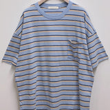 ハンズストライプ半袖Tシャツ