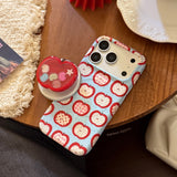 レッドアップルマグネティック iPhone ケース