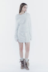 MISTY LOOSE DRESS light grey