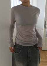 TENCEL LONG SLEEVE TEE