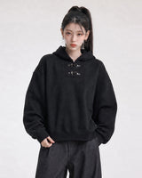 (UNISEX) Fireman Buckle Hoodie