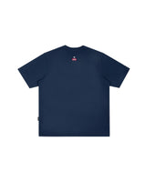 Dico スタープリントTシャツ ネイビー