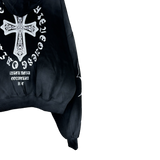 attain cotton hood zip-up