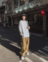 ウォントスリットオーバーフィット長袖T👚