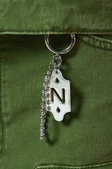 N Shine Star Punching Pendant Keyring