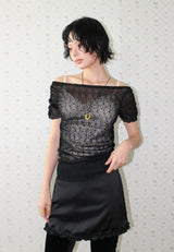 WAVE BOAT-NECK TOP
