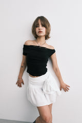 レースドゥオTシャツ (black)