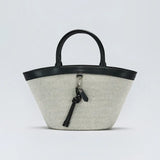 コラ キャンバス トートバッグ