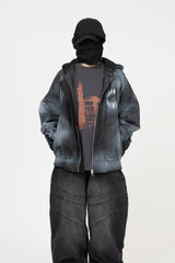 Ainzel MA-1 hooded jacket