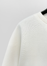 [mnem] neoprene bolero T (ivory)
