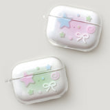 [AirPods] スターパーティクルハードケース (Green) (only case)