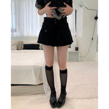 ワンポケットプリーツスカート
