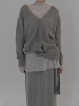 Mesh see-through polar long-sleeve tee