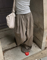 Lanie Summer Wide String Cotton Banding Pants