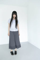 ruffle crispy bermuda pants(2colors)