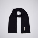 WOOL MUFFLER BLACK