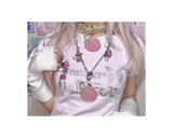 [pre-order] ストロベリースパークリングネックレス