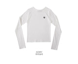 STITCH ROUND LONG SLEEVE T-SHIRT