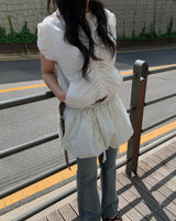 Ballon ribbon skirt
