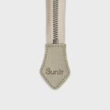 Buckle Cross Bag (Check Ivory)