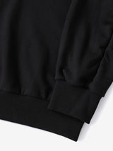 Drape symbol sweatshirts (Black)