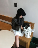 コーデュロイハンチングキャップ