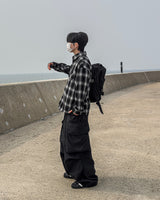Retro Air Oversized Fit Check Shirt