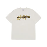 24FW レイヤーワールドツアーロゴショートスリーブTシャツクリーム