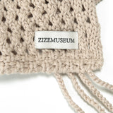 JELLYFISH STRAP BEANIE (BEIGE)