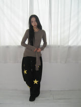 Glam Layering Tie Long Sleeve (4c)