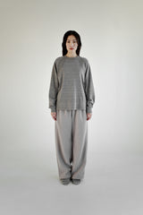 Raglan pigment long sleeve, Grey