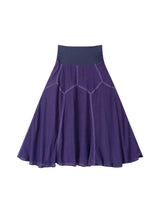 FOREST LONG SKIRT (PURPLE)