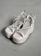 1206 Strap Platform Sole Sandals (10cm)