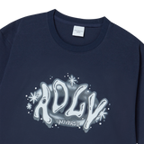 25SS ADLV ユニバースロゴショートスリーブTシャツ ダークネイビー