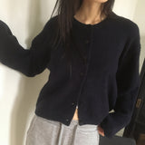 エルシャ ベーシック ニット カーディガン