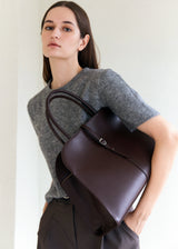ブラン ラージ BURGUNDY BROWN