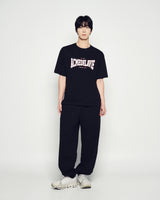 25FW ダブルラインロゴパンツ ブラック