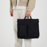 Memory Canvas Cross Tote Bag_Black