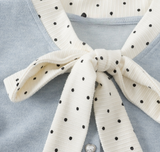 Avery Ribbon Peplum Cardigan