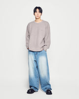 25FW ウォッシュドワイドデニムパンツ