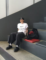No.1328 why half T (3color)