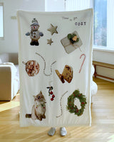Fluffy Christmas Blanket - 150x200cm
