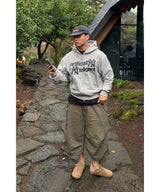 ボタンカーゴパンツ