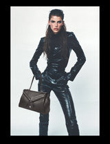 “LONGYEARBYEN” Dual Zipper Underarm Bag