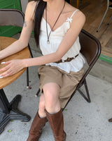 Ribbon blouse top